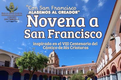 Novena a San Francisco inspirado en el cántico 2025